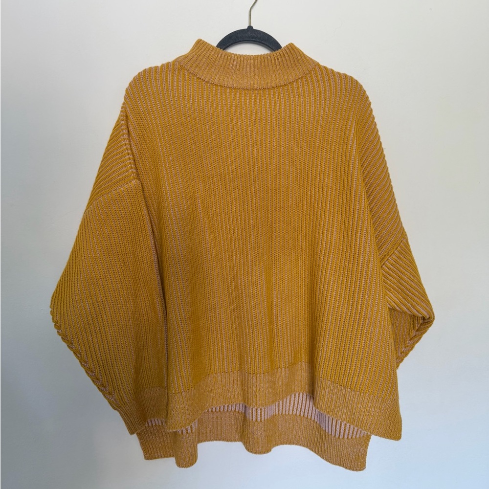 Topshop Oversized Mock Neck Sweater - L